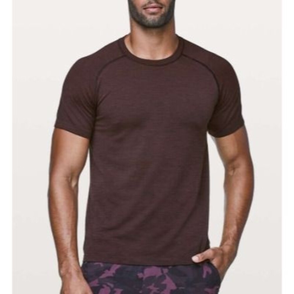 Lululemon dark red Lululemon Metal Vent Tech Tee Short Sleeve Medium